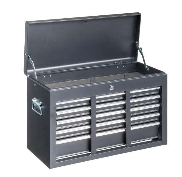 Load image into Gallery viewer, Steel Tool Box Black
