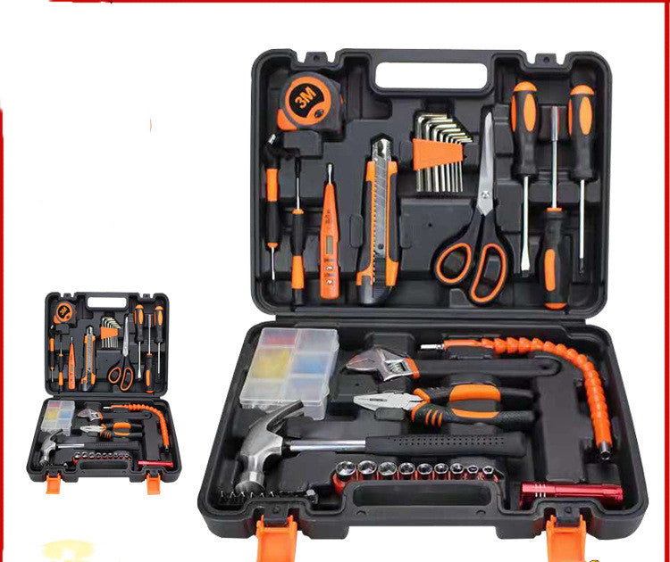 Load image into Gallery viewer, Household Hardware Tool Set Car Repair Tool Box
