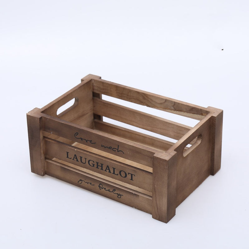 Load image into Gallery viewer, Vintage Wooden Bar Boxes Storage Rectangular Household Boxes
