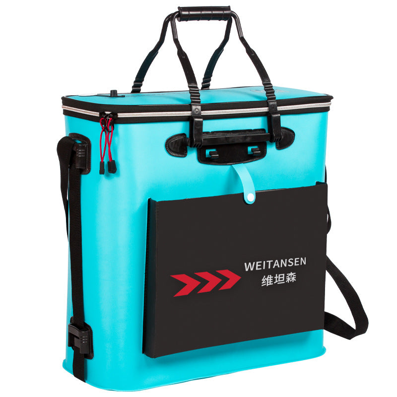 Load image into Gallery viewer, Fishing Box Live Fish Bucket Foldable Fish
