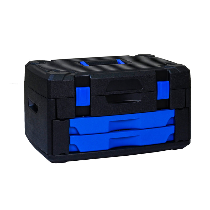 Load image into Gallery viewer, Black Hand Tool Box With Toolset 266Pcs
