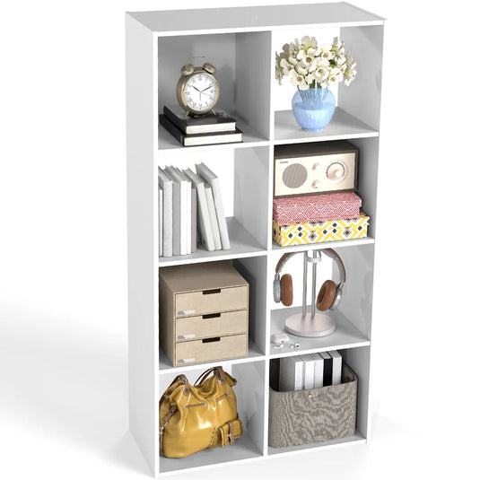 Cube Storage Organizer - Open Cube Bookshelf With Removable Back Panels, Display Storage Bookcase For Living Room, Bedroom, Entrance Hall