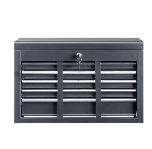 Steel Tool Box Black