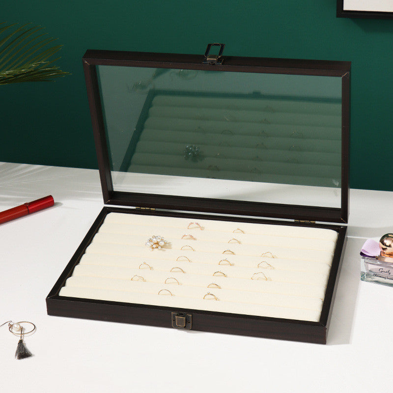 Load image into Gallery viewer, Rosewood Grain Jewelry Storage And Organization Box
