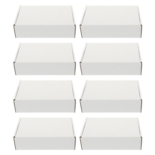 20 Pcs Double Sided White F2 Airplane Boxes Triple Layer Corrugated Paper Express Packaging Reusable Shipping Moving Storage Box
