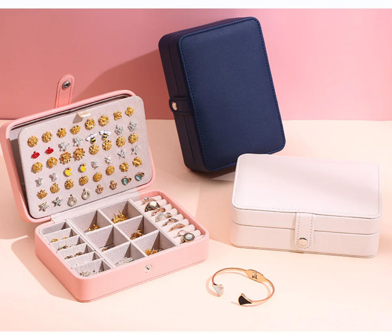 Load image into Gallery viewer, Leather Jewelry Box
