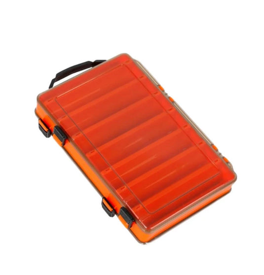Fishing Tackle Box Lure Storage 14 Compartments Double Sided Lure Hook Boxes Baits Container Storage Case Fishing Accessories
