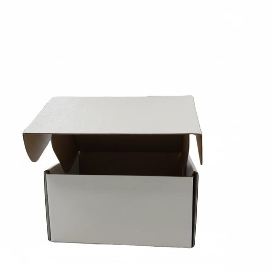 30-Pack 6*4*3 Inch Corrugated Cardboard Shipping Boxes Tab Locking Small Business Literature Storage Paper Box