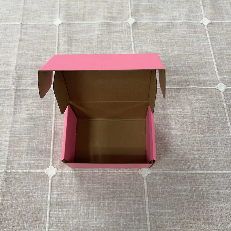 Load image into Gallery viewer, 30-Pack 6*4*3 Inch Corrugated Cardboard Shipping Boxes Tab Locking Small Business Literature Storage Paper Box
