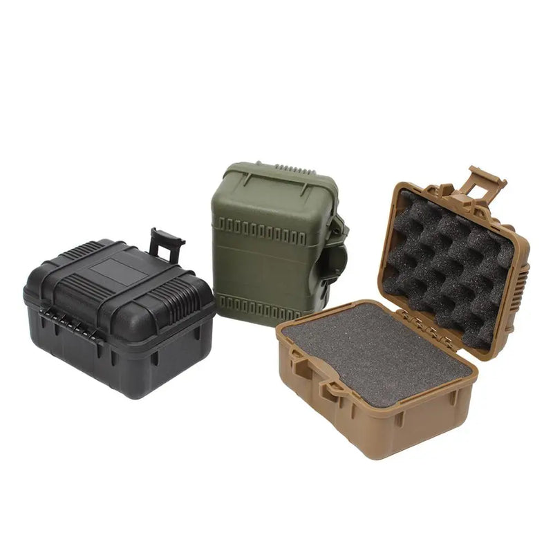 Load image into Gallery viewer, plastic toolbox Sealed waterproof Equipment box  shock-proof instrument case Safety protective tool case Outdoor portable box
