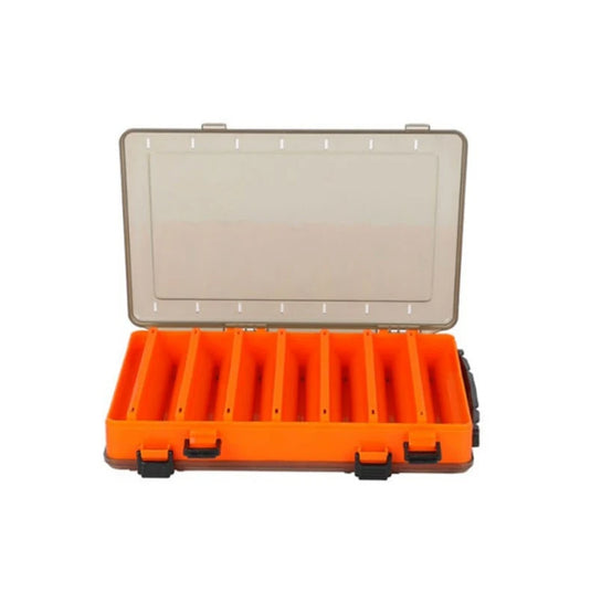 Fishing Tackle Box Lure Storage 14 Compartments Double Sided Lure Hook Boxes Baits Container Storage Case Fishing Accessories