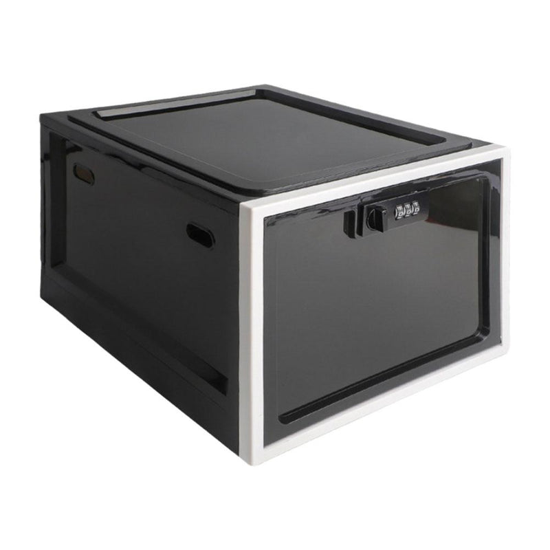 Load image into Gallery viewer, Refrigerator Food Transparent Storage Box With Combination Lock Medicine Box Compact Sanitary Mobile Phone Tablet Password Box
