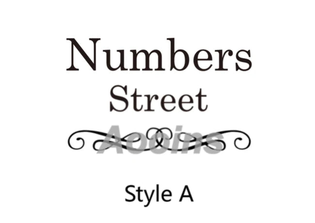 Load image into Gallery viewer, Large Size Custom Mailbox Address Vinyl Decal Stickers Personalized Mail Box House Street Numbers Art Decals Home Decor
