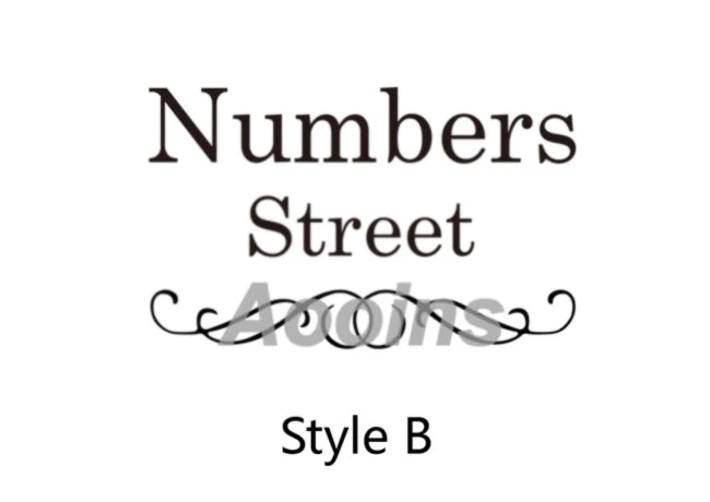 Load image into Gallery viewer, Large Size Custom Mailbox Address Vinyl Decal Stickers Personalized Mail Box House Street Numbers Art Decals Home Decor
