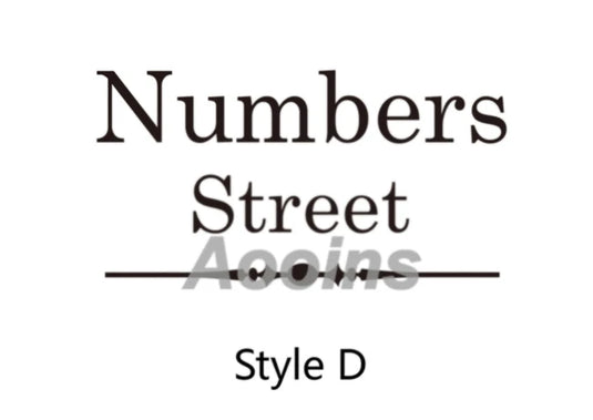 Large Size Custom Mailbox Address Vinyl Decal Stickers Personalized Mail Box House Street Numbers Art Decals Home Decor