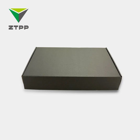 Eco Friendly Mailing Mailer Black Paper Corrugated Clothing Gift Shipping Boxes Large