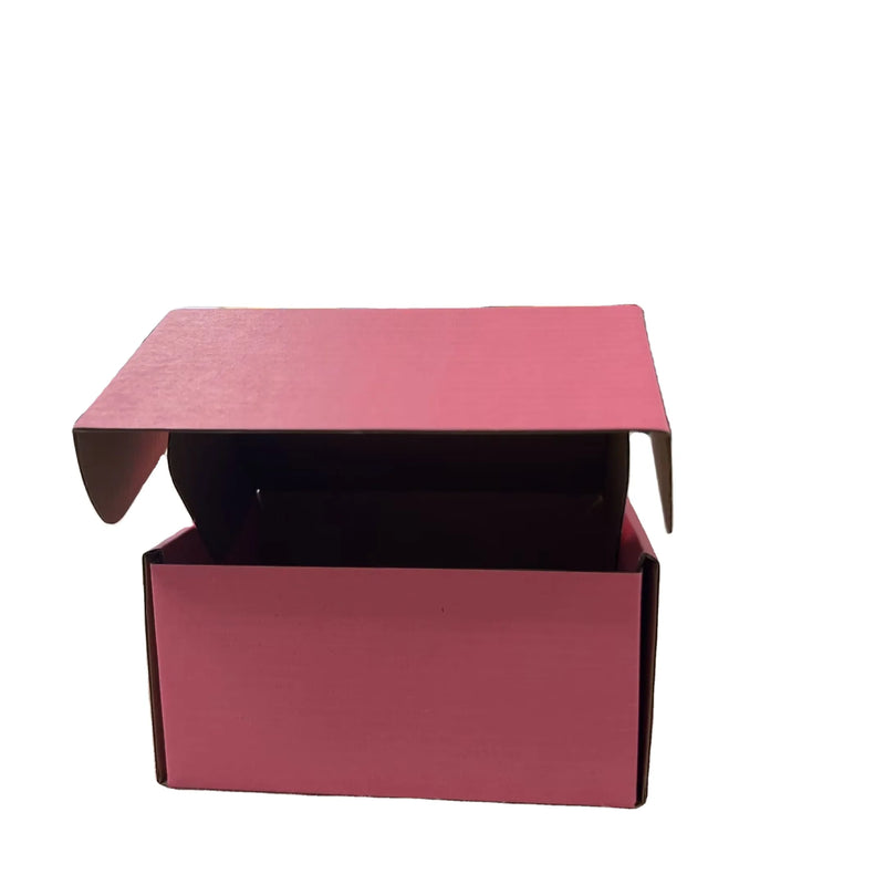 Load image into Gallery viewer, 30-Pack 6*4*3 Inch Corrugated Cardboard Shipping Boxes Tab Locking Small Business Literature Storage Paper Box
