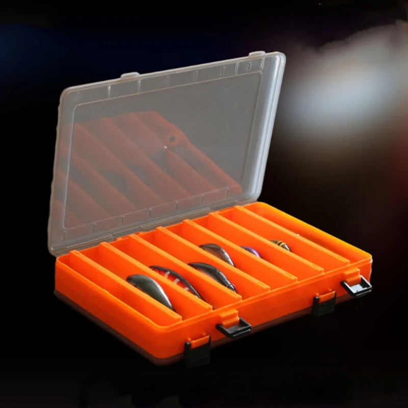 Load image into Gallery viewer, Fishing Tackle Box Lure Storage 14 Compartments Double Sided Lure Hook Boxes Baits Container Storage Case Fishing Accessories
