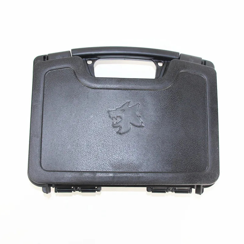 Load image into Gallery viewer, Hard box with foam, lockable waterproof portable 2 pistols, used for storage box of outdoor shooting and Hunting shooting ground
