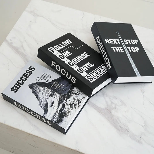 Bauhaus Decorative Books Open Luxury Fake Book Storage Box Home Decor Matisse Boho Monet Coffee Table Shelf Interior Decoration