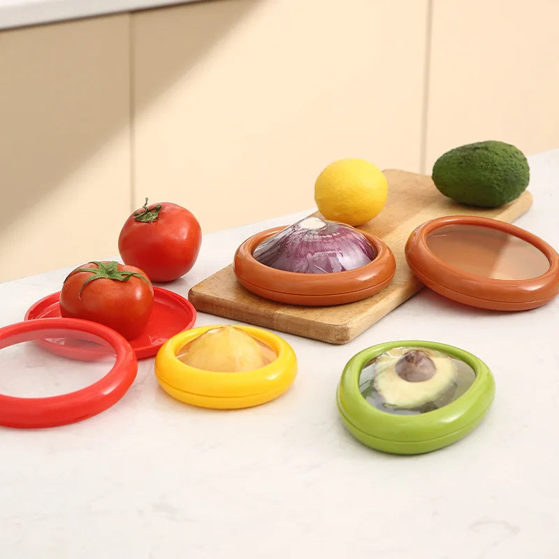 Load image into Gallery viewer, Kitchen Storage Box Fruit Vegetable Container Fresh Box Avocado Tomato Lemon Onion Fresh-Keeping Crisper Kitchen Gadgets
