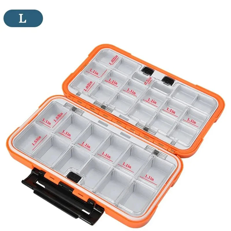 Load image into Gallery viewer, Waterproof Fishing Tackle Box Fishing Accessories Tool Storage Box Fish Hook Lure Fake Bait Boxes Carp For Fishing Goods

