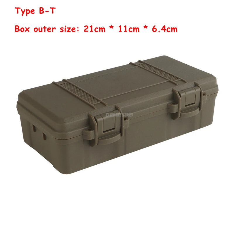 Load image into Gallery viewer, Tactical Equipment Outdoor Shockproof Protection Storage Box Shooting Hunting Laser Box Versatile EDC Flashlight Hard Case
