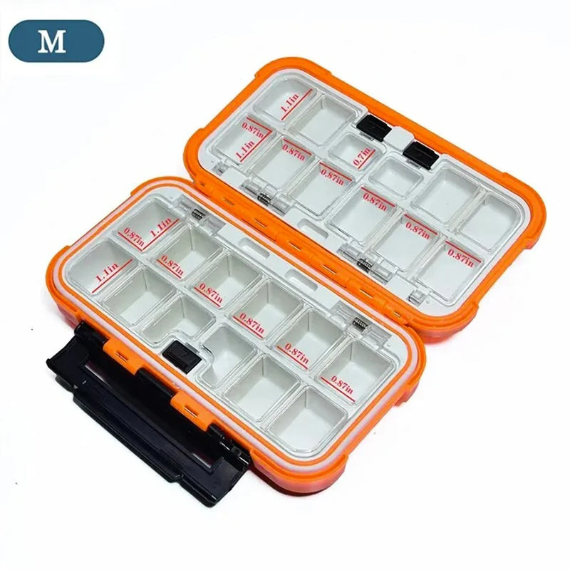 Load image into Gallery viewer, Waterproof Fishing Tackle Box Fishing Accessories Tool Storage Box Fish Hook Lure Fake Bait Boxes Carp For Fishing Goods
