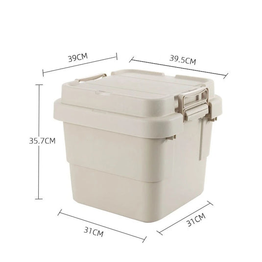 Large Capacity Household Storage Box Portable Outdoor Camping Picnic Waterproof Dustproof Multifunctional Home Storage Box