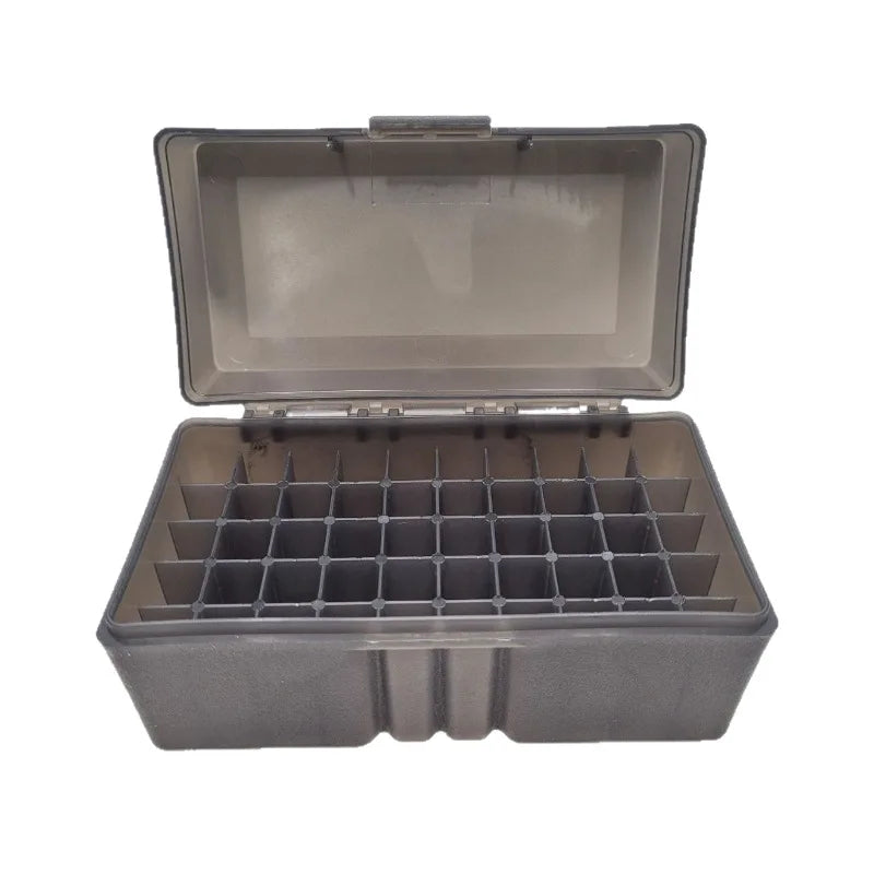 Load image into Gallery viewer, 50 Rounds 5.56/5.8 Tactical Ammo Box Flip-Top Rifle Ammo Box for 5.56/5.8X42mm .Ammo Carrying Box Hunting Accessories
