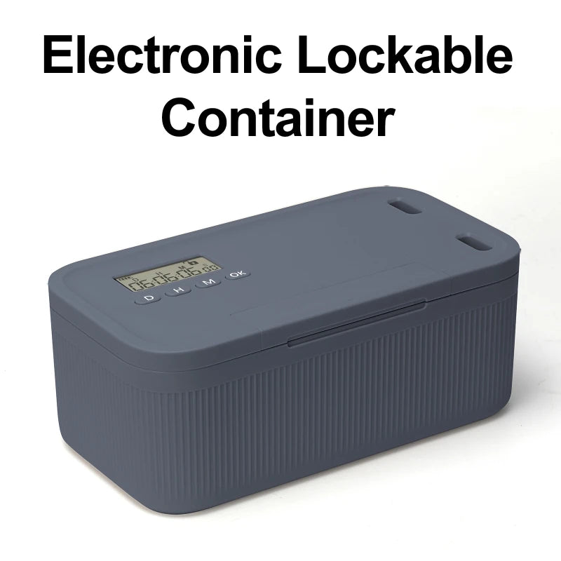 Load image into Gallery viewer, Timer Lock Boxes Electronic Lockable Container Self-Discipline Phone Lock Boxes Medicine Box Personal Items Files Safe Storage
