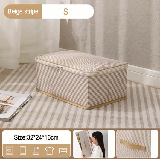 Collapsible Storage Boxes, Foldable Organizer, Bedding Small Toy, Clothes Boot, Shoe, Underwear Basket, Cubes Organizer
