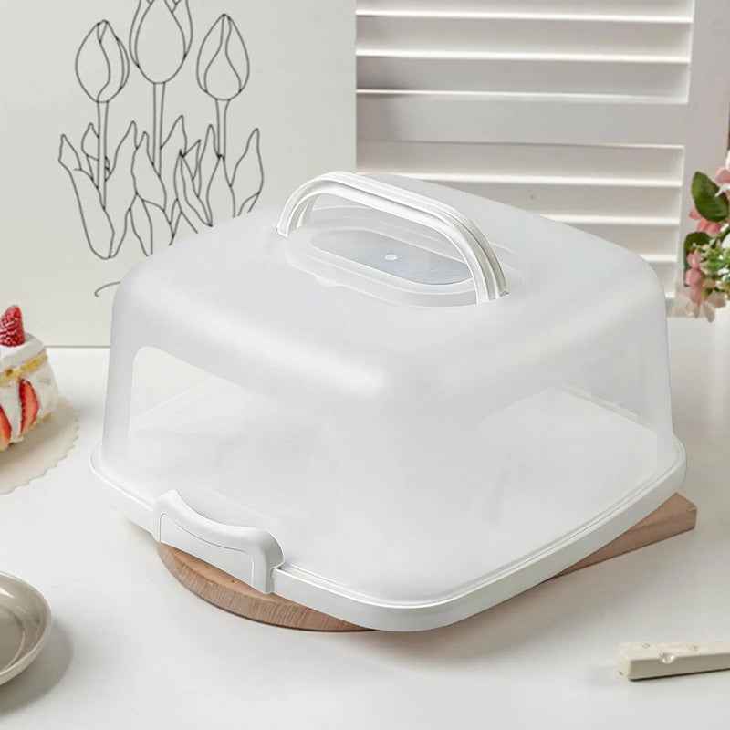 Load image into Gallery viewer, 10 Inch Portable Cake Box Food Fresh-keeping Box Refrigerator Receiving Box Fruits Vegetables Outdoor Camping Storage Boxs
