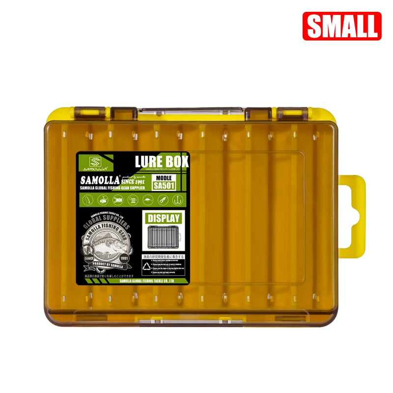 Load image into Gallery viewer, Fishing Tackle Box 14 Compartments Fishing Accessories Lure Hook Storage Case Double Sided Fishing Tool Organizer Boxes
