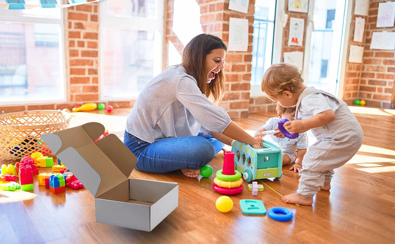 Load image into Gallery viewer, White Shipping Toy Packaging Box 100 Pack for Storage and Shipping Packaging Craft Gifts Gifts Products

