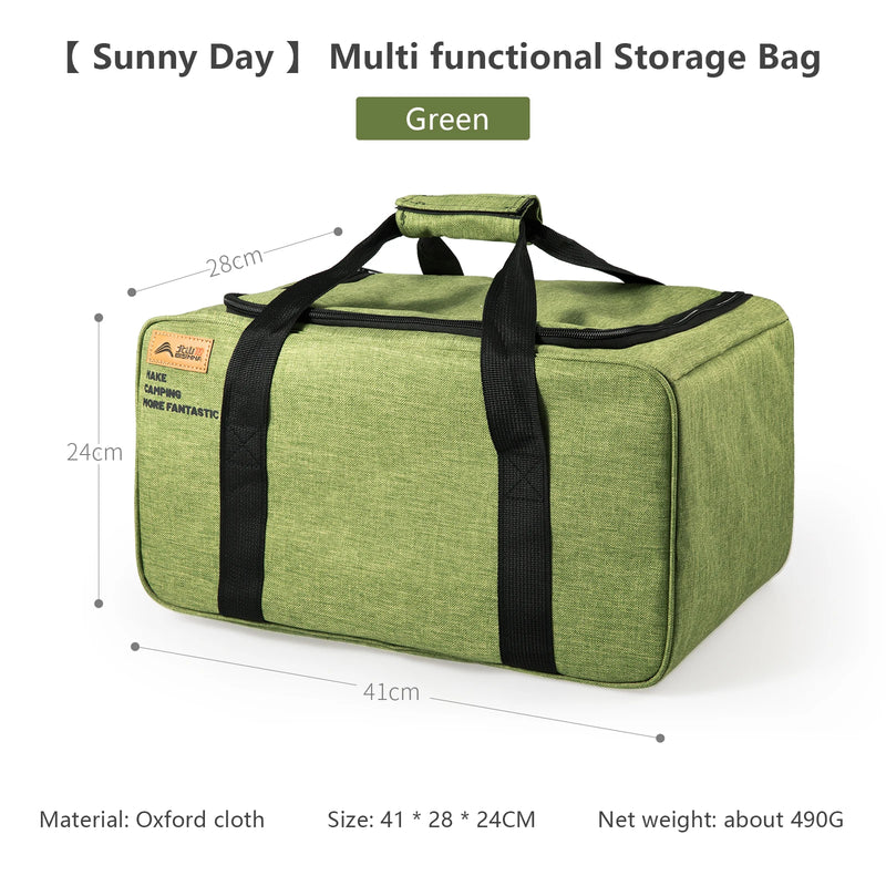 Load image into Gallery viewer, BISINNA Outdoor Camping Bag 26L Folding Gas Tank Storage Bag Picnic Cookwre Container Camp Supplies Adjustable Partition
