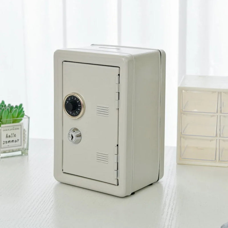 Load image into Gallery viewer, Decorative Box Password Lock Mini Safe Box Anti-Theft Metal Strongbox Cabinet Money Bank Valuables Security
