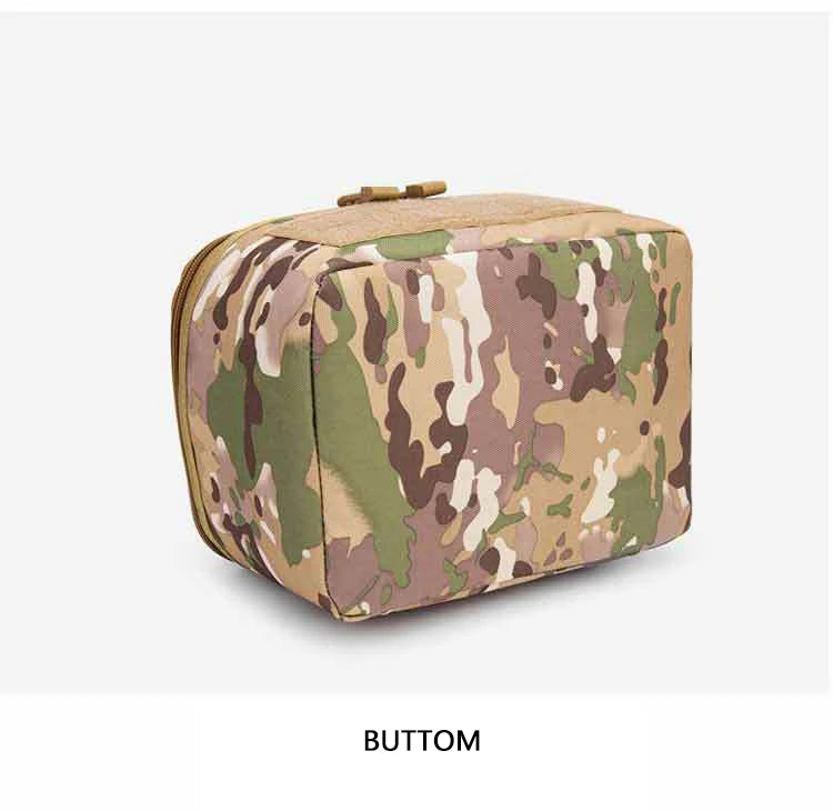 Load image into Gallery viewer, Portable Rifle Cartridge Bag Pistol Ammo Pouches Outdoor Ammunition Box Hunting Shooting Bullet Storage Case EDC Handbag
