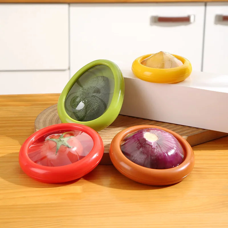 Load image into Gallery viewer, Kitchen Storage Box Fruit Vegetable Container Fresh Box Avocado Tomato Lemon Onion Fresh-Keeping Crisper Kitchen Gadgets
