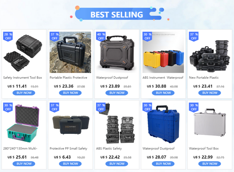 Load image into Gallery viewer, Hunting Waterproof Safety Box Shockproof Instrument Rifle Air Gun Aiming Seal Storage Protection Organizer Toolbox
