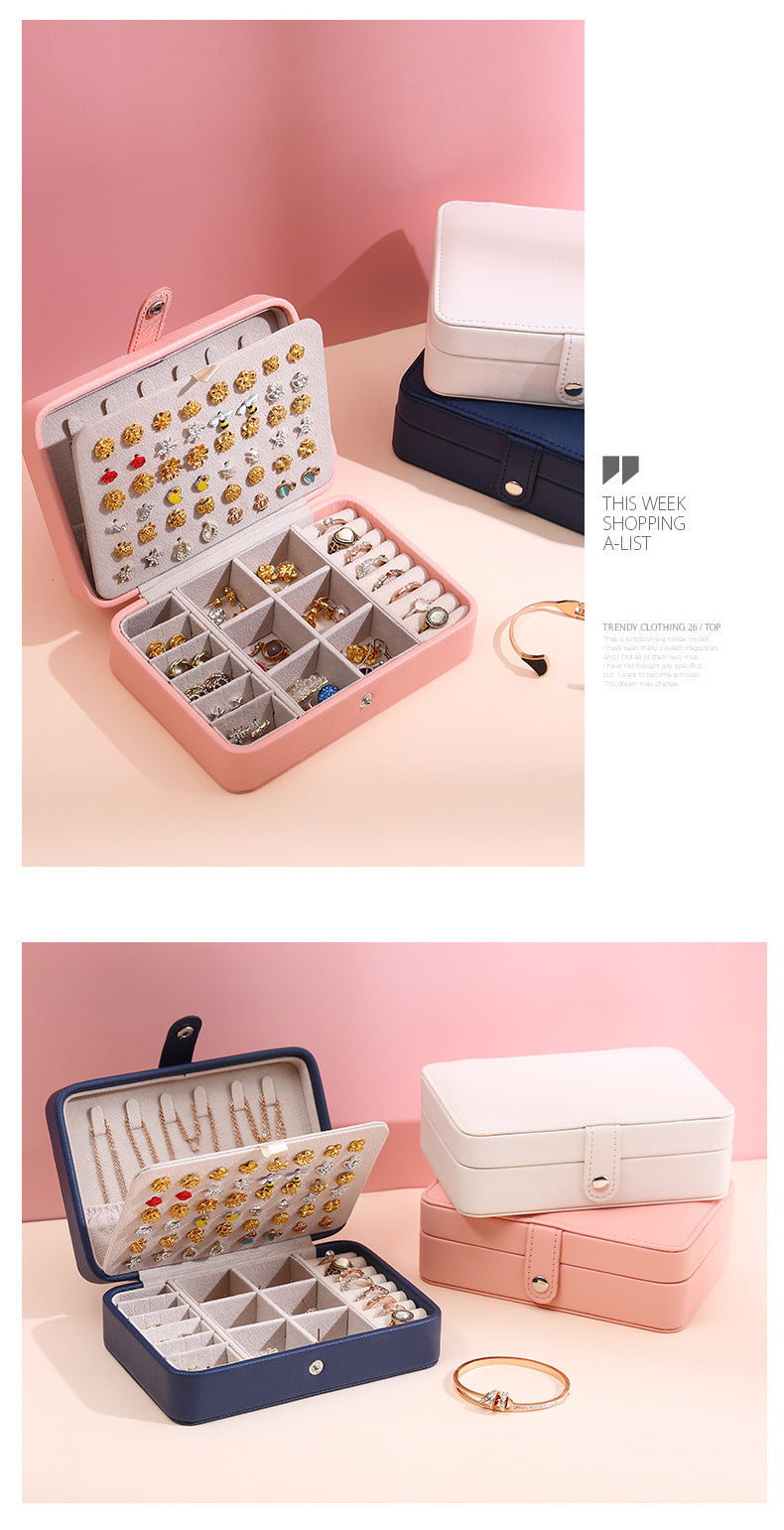 Load image into Gallery viewer, Leather Jewelry Box
