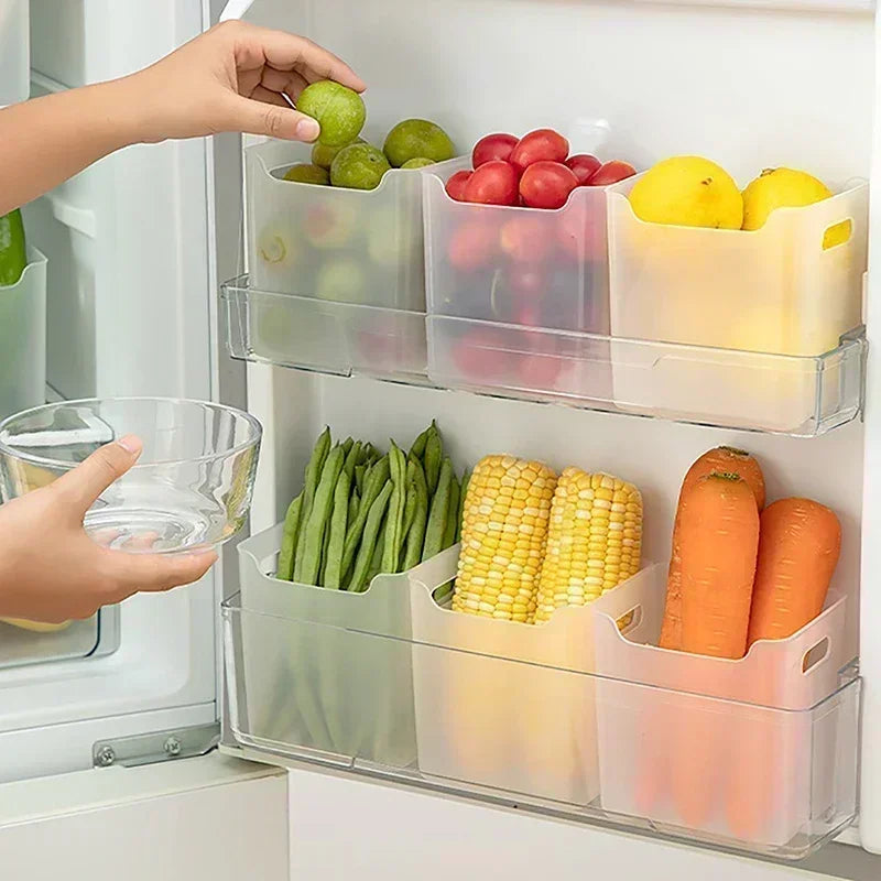 Load image into Gallery viewer, Refrigerator Storage Boxes Food Fresh Organizer Cold Storage Crisper Fruit Spice Food Container Boxes Home Kitchen Boxes
