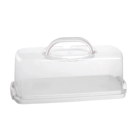 Rectangular Bread Box Food Storing Multifunction with Transparent Lid with Handle Bread Keeper for Graduation DIY Baking