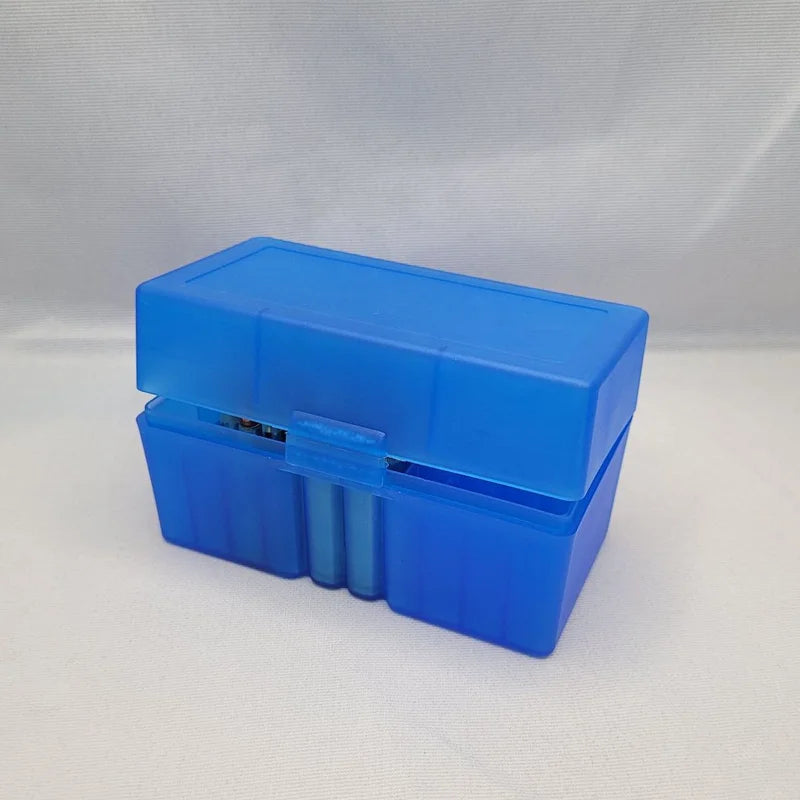 Load image into Gallery viewer, 50 Rounds 5.56/5.8 Tactical Ammo Box Flip-Top Rifle Ammo Box for 5.56/5.8X42mm .Ammo Carrying Box Hunting Accessories
