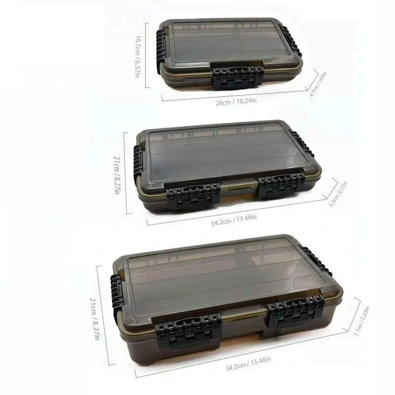 Load image into Gallery viewer, Waterproof Fishing Tackle Box

