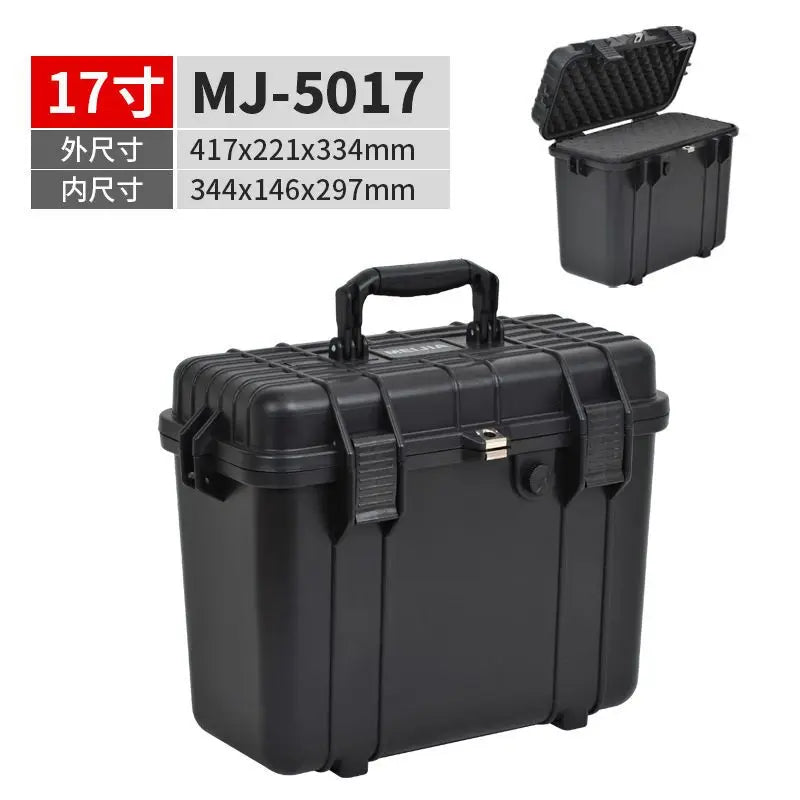 Load image into Gallery viewer, Safety Box Plastic Protective Case Waterproof Seal Pressure-resistant Cutting Sponge Carrying Case Instrument Tool Box
