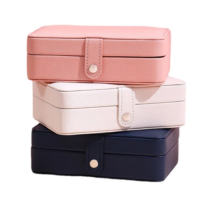 Load image into Gallery viewer, Leather Jewelry Box
