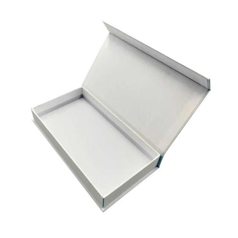 Load image into Gallery viewer, Magnetic Lid Box Packing &amp; Shipping Boxes Rectangle Brown White &amp; Black Color Gift Box 14cm*12cm*4cm
