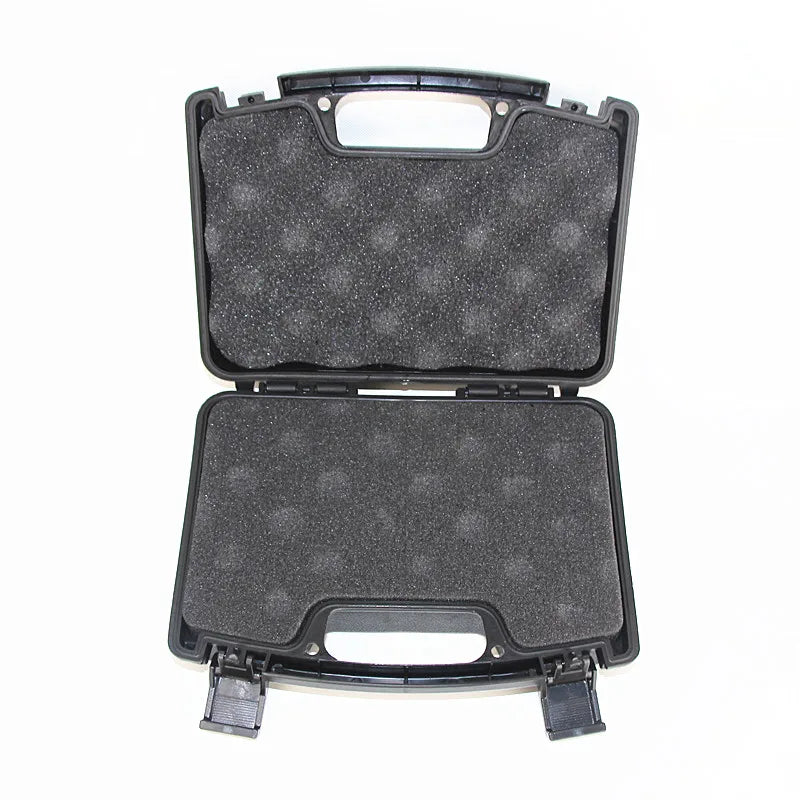 Load image into Gallery viewer, Hard box with foam, lockable waterproof portable 2 pistols, used for storage box of outdoor shooting and Hunting shooting ground
