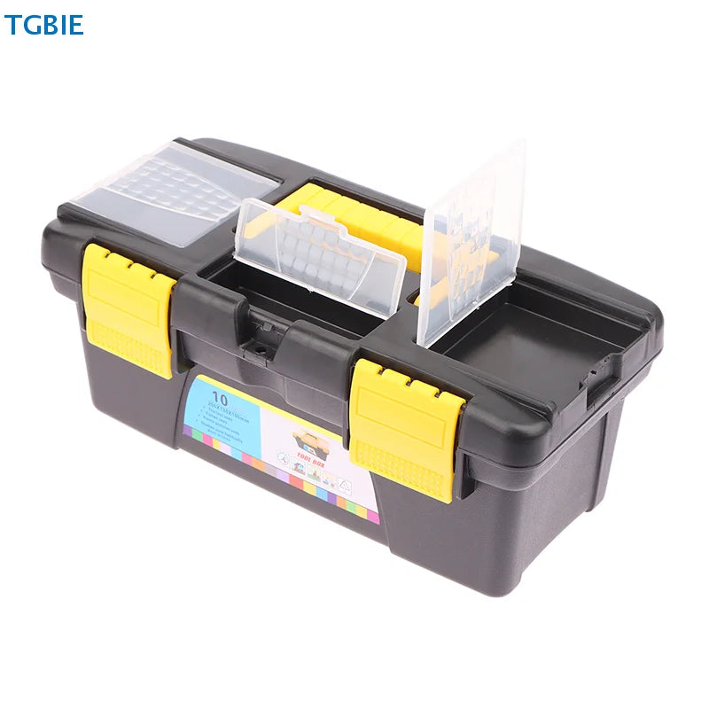 Load image into Gallery viewer, [TL][TL]Two-LayerTool Box Mini Accessories Storage Box With Handle Portable Tool Organizer
